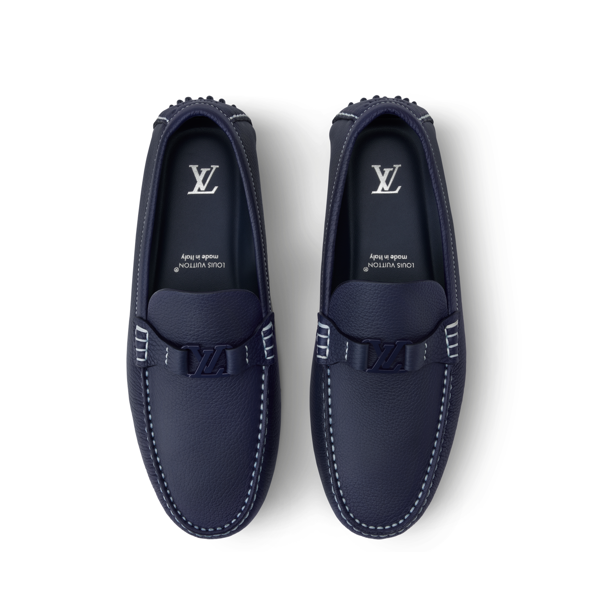 Blue Loafers Shoes | LOUIS VUITTON